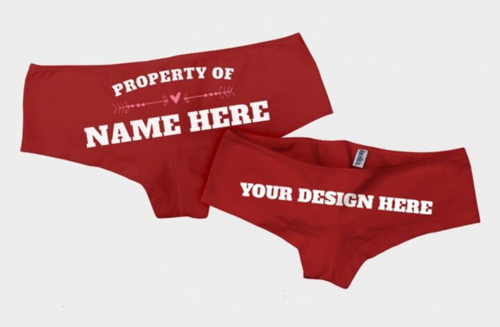 customize panties